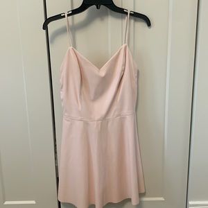 Aqua womens light pink dress size L
